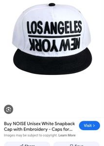 LA/NY Embroidered Snapback Hat