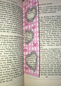 Cute Heart Bookmark For girls 💗🍓