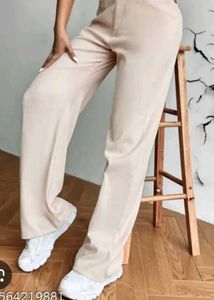 Wide Leg Cream/Light Beige Jeans
