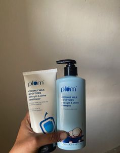Plum Coconut Milk & Peptide Shampoo & Conditioner