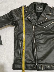 Stylish Black Faux Leather Jacket