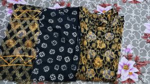 Kalamkari Black Suit