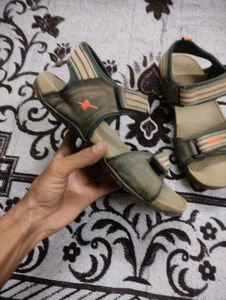 Sparx Olive Green Sandals