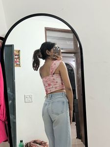 Floral Print Crop Top