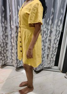 button up dress