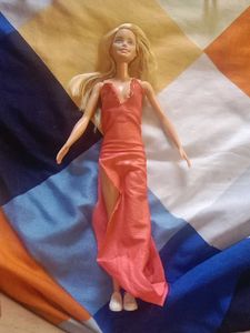 Barbie Doll with Orange Dress
