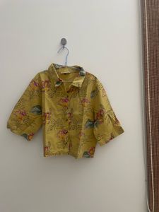 Bombay paisley Crop Top