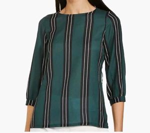 Striped Green Top
