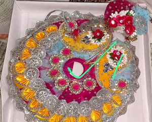 Heavy Fancy Poshak For Laddu Gopal Ji