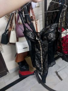 Lace Corset Bodysuit