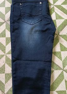 Dark Blue Denim Jeans