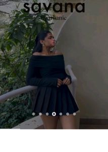 Savana Asymmetrical Off Shoulder Top