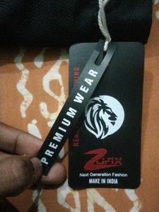 Black Solid Pant Size 34  Brand Zufix With Combo P