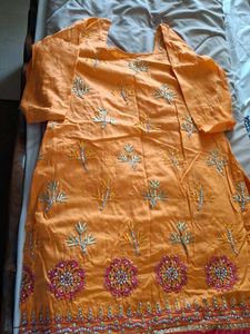 Elegant Embroidered Kurta