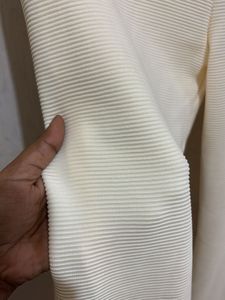 Cream Wide Leg Lounge Pants