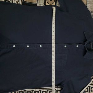 Bare Denim Navy Blue  Shirt
