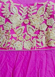 Pink Embroidered Gown
