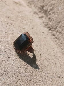 Crystal Flower Ring Set Of 4