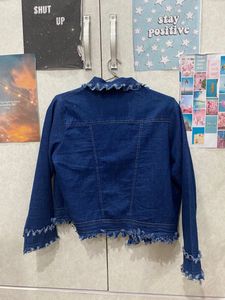 Dark blue denium jacket