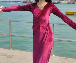 High Quality Satin dress