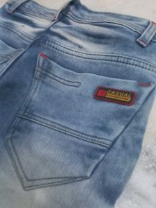 Boy&#39;s Distressed Denim Jeans