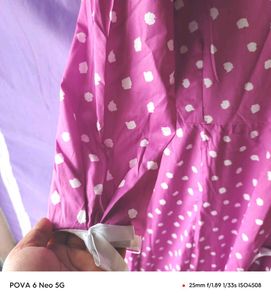Pink Polka Dot Kurta