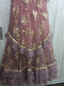 Heavy Saree Gown