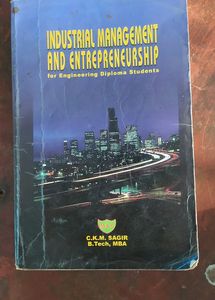 Industrial Management And Entrepreneurship Book
