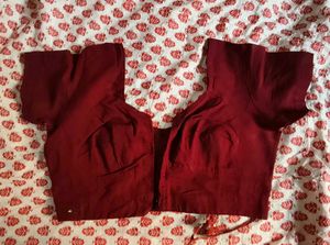 Combo Of Orange And Maroon Blouse