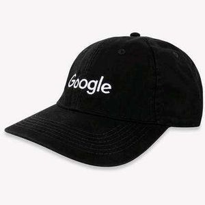 Google Black Embroidered Cap
