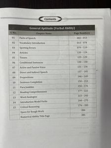 General Aptitude For ESE or GATE