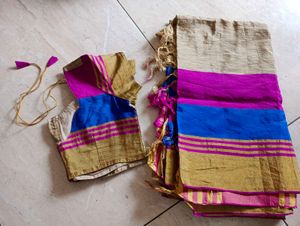 Saree 💜💙