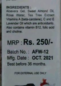 Face wash