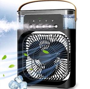 Portable Air Conditioner Fan  7 Colors Led Light