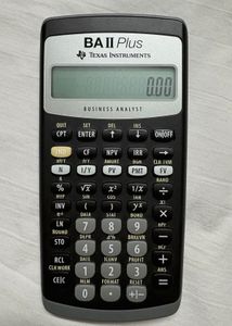 Financial Calculator Texas Instruments BA II Plus