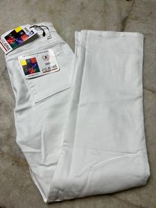 White Wide Leg Cargo