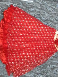 New Red Celebration Frock...