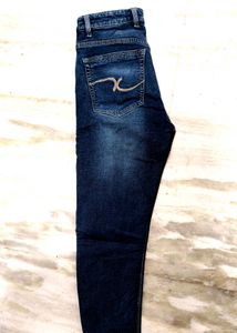 Dark Blue Denim Jeans