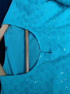 Beautiful Blue Kurta