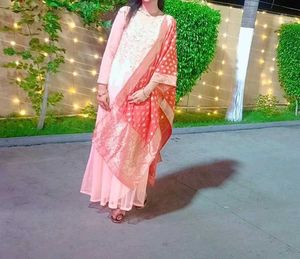 Floor Touching Dress