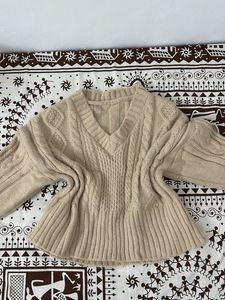 Cable Knit Sweater Vest