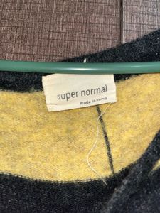 Striped Button-Down Cardigan