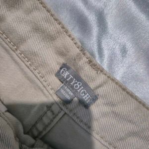 Beige Shorts