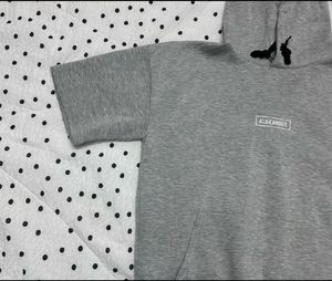 Gray Alexander Hoodie Tee