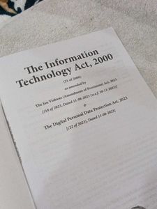 The Information Technology Act, 2000