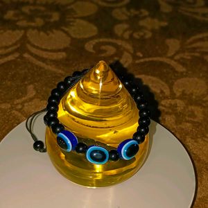 Combo of Pyrite And Evil Eye Bracelet