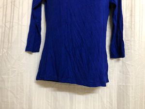 Cable &amp; Gauge Blue Long Sleeve T Shirt