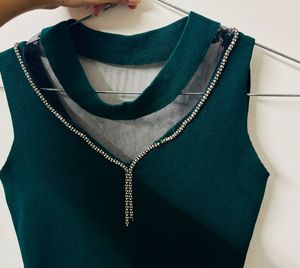 Chic Green Bodycon Dress