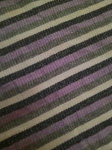 Max fashion striped lavender top