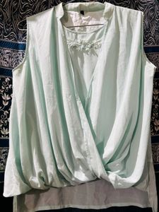 Mint Green Sleeveless Top